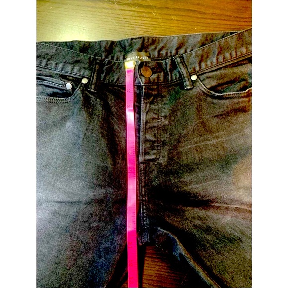COPY - New John Elliott Jeans Men 31x33 Slim Fit Black 3-D selvedge Denim Made … - Picture 13 of 16